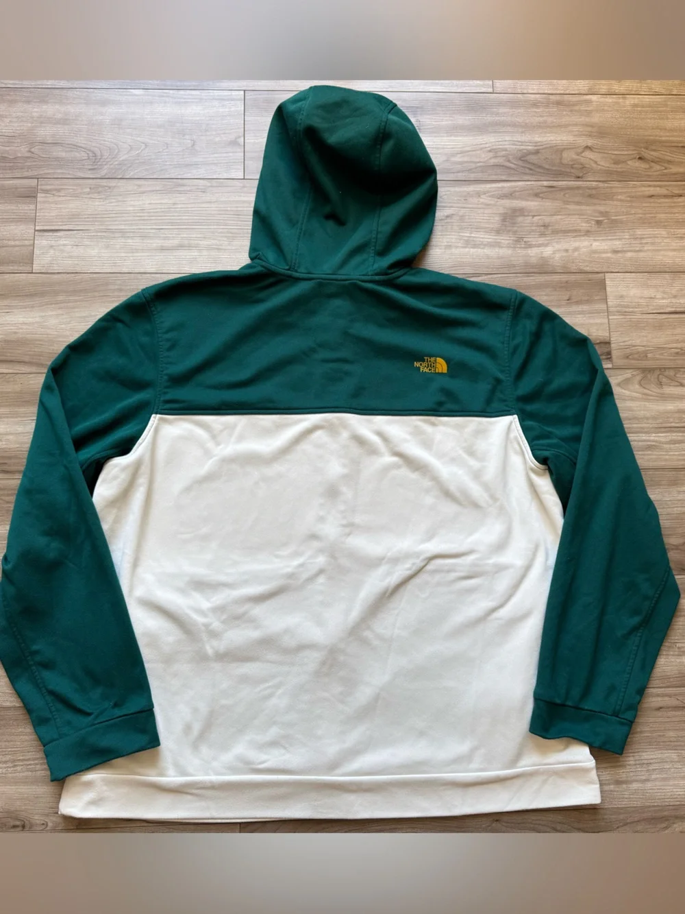 The North Face NFOA3RSY 100% polyester full zip-up hoodie/jacket XXL colorblock